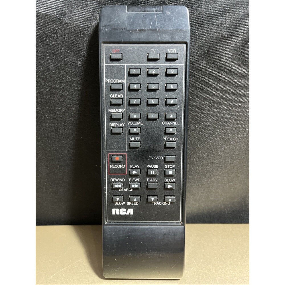 RCA 817W Remote Control TV VCR